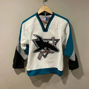 San Jose Sharks CCM Air Knit Hockey Jersey